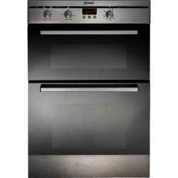 Indesit FIMD23IXS Built-in Double Oven in Stainless Steel